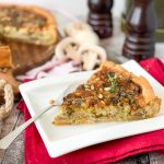 recept quiche met champignons prei en blauwe kaas © bettyskitchen.nl