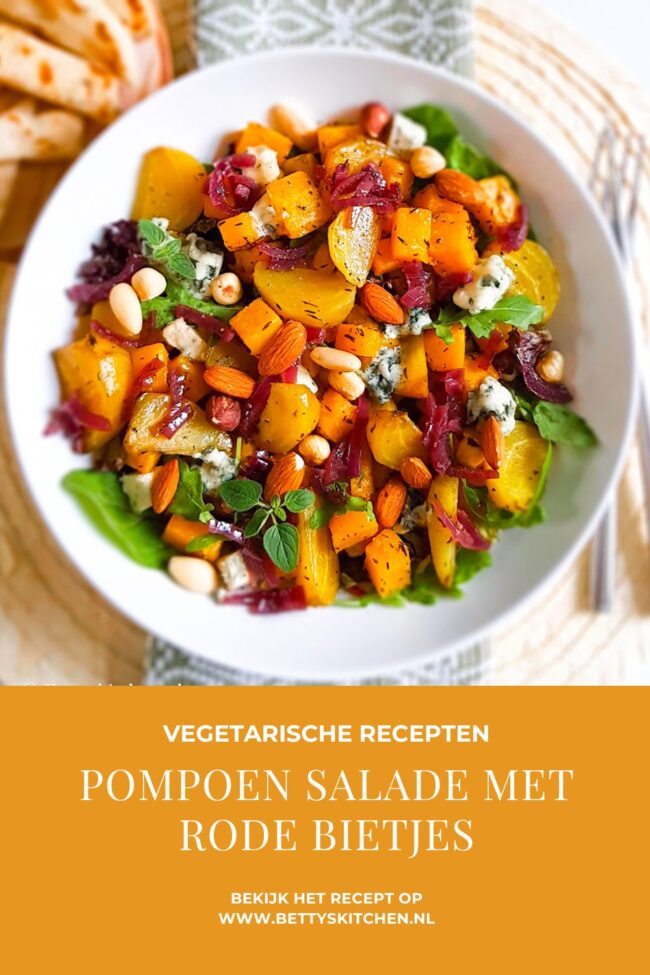 recept voor pompoen salade met rode bieten en uienchutney © bettysktichen.nl