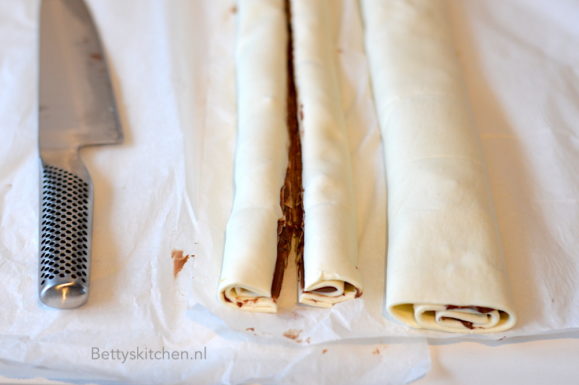 recept vlechtbrood met nutella en bladerdeeg © betty's Kitchen