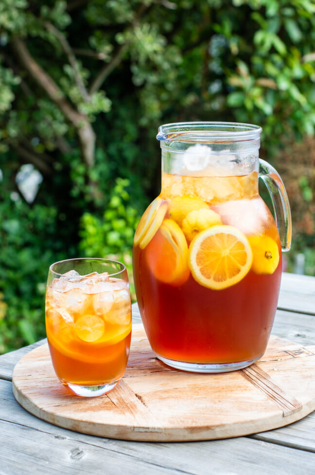 recept voor zelf amerikaanse ice tea maken © bettyskitchen.nl