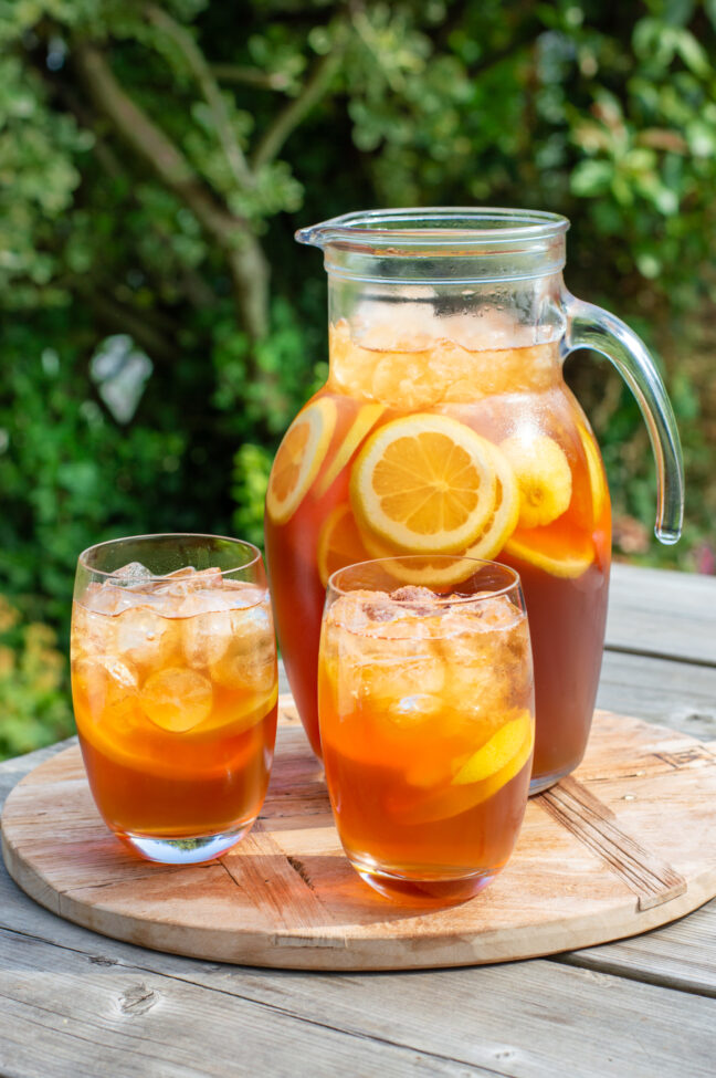 recept voor zelf amerikaanse ice tea maken © bettyskitchen.nl