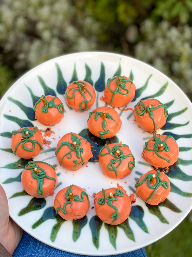recept pumpkin spice balls met Speculoos © bettyskitchen.nl